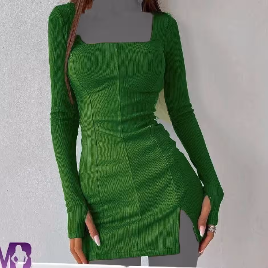 تونیک زنانه مجلسی زیر پالتویی کبریتی