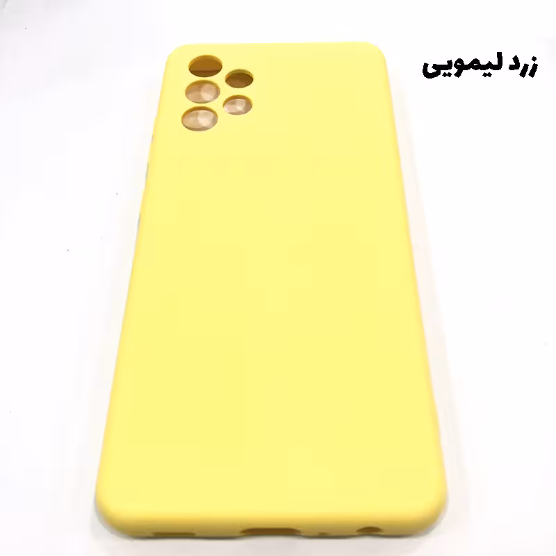 قاب سیلیکونی اورجینال A53زرد لیمویی