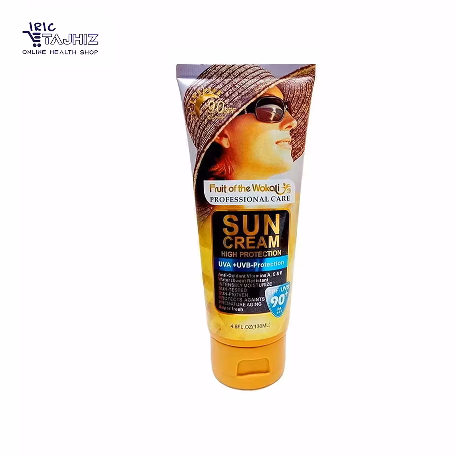 کرم ضد آفتاب وکالی spf90 بی رنگ