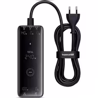 شارژر رومیزی فست تایپ سی، یو اس بی و دی سی 240 وات بیسوس CCGAN240CE