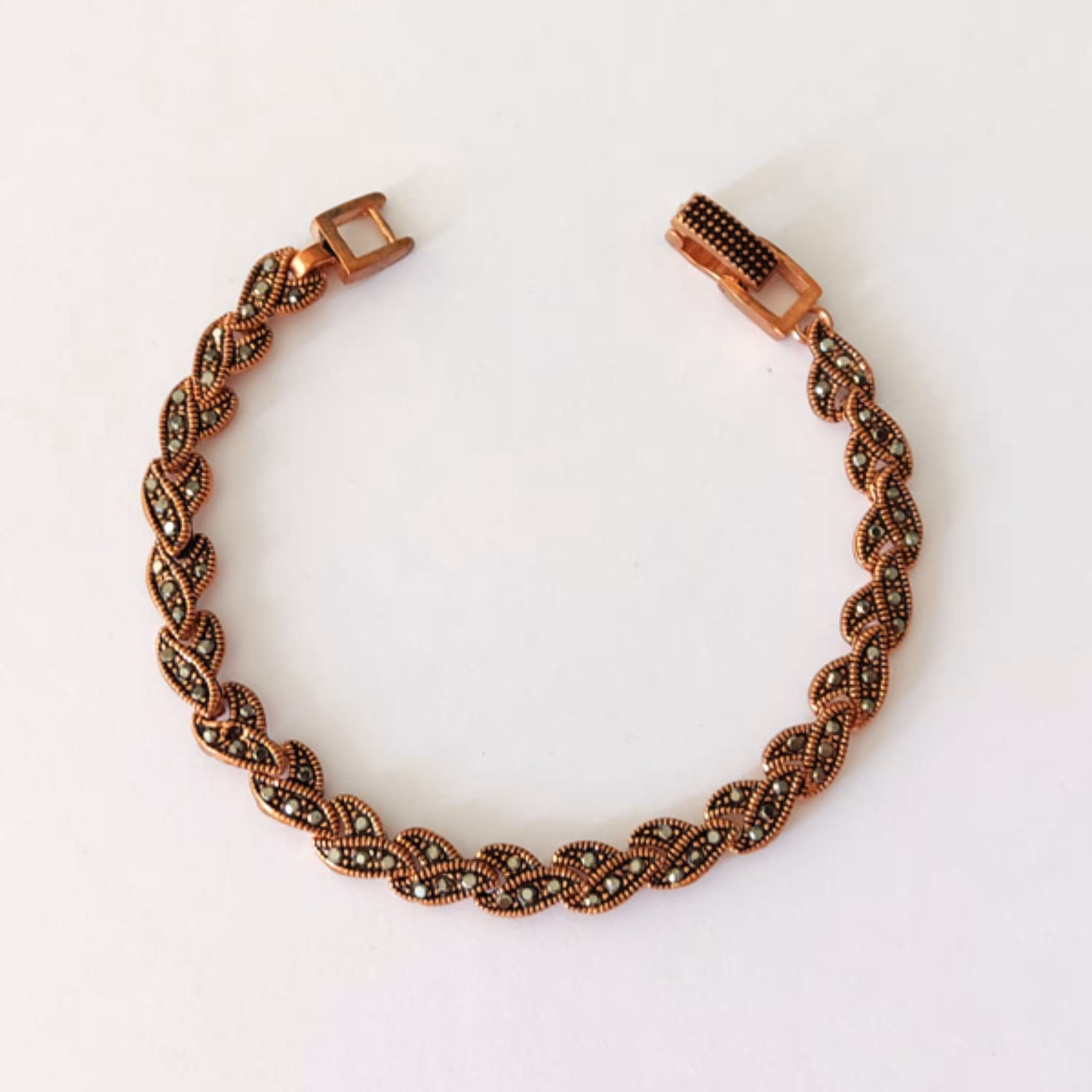 دستبند مسی مارگازیت پر کد JW329