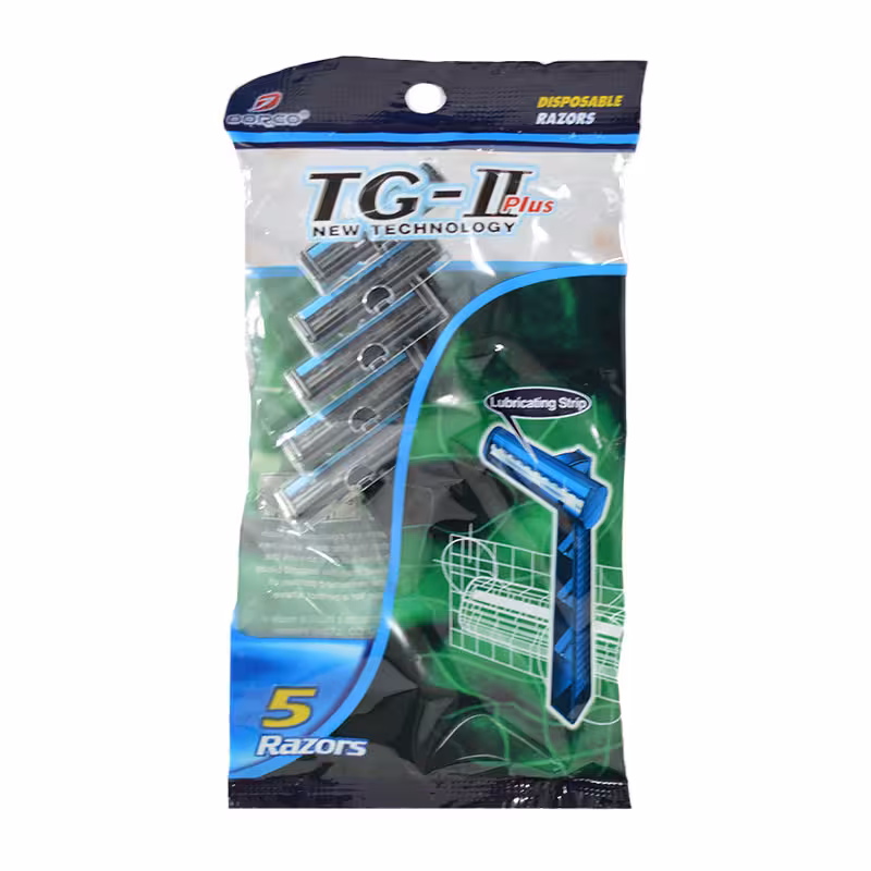 پک 5 عددی خود تراش تی جی 2 TG-II Plus
