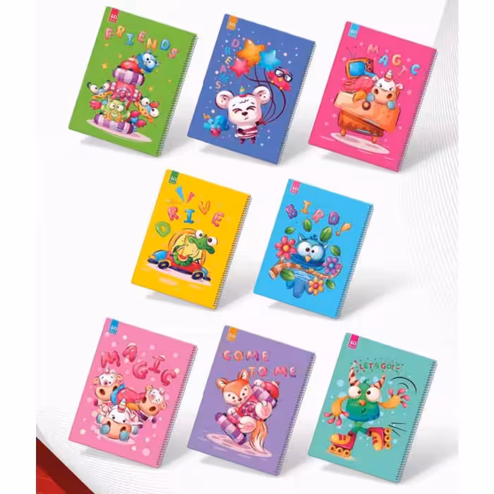 XXXدفتر40برگ سیمی مجلدکلاسیک عرش کد5