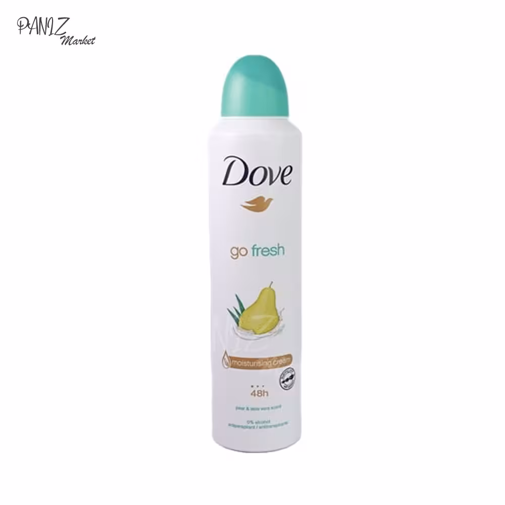 اسپری بدن داو مدل گلابی و آلوئه ورا Go Fresh(250 میل)