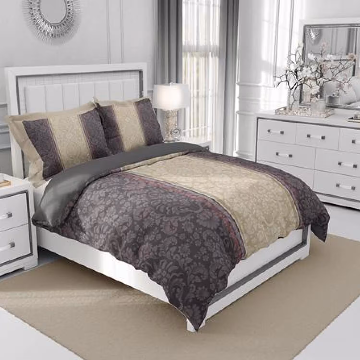 سرویس روتختی طرح‌دار چیداری مدل 2008