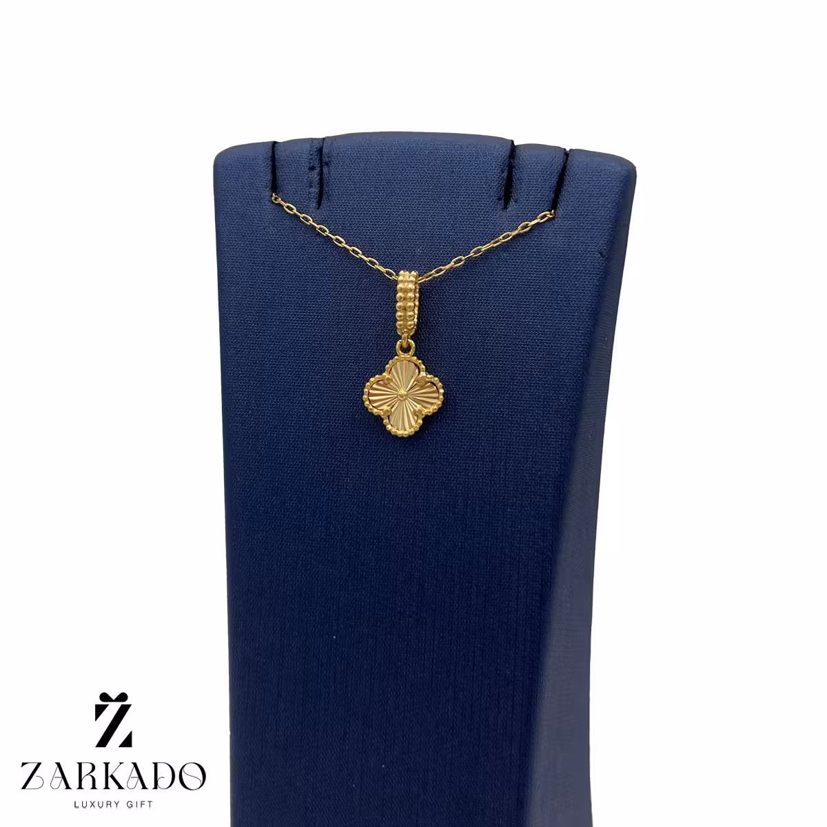 پلاک طلا ونکلیف تراشدار سایز 1 کد P22332