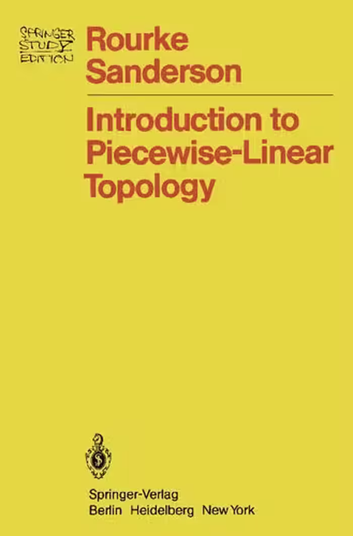 خرید و دانلود نسخه کامل کتاب Introduction to Piecewise-Linear Topology