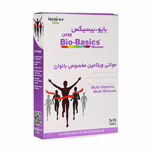 مولتی ویتامین بانوان بایوبیسیکس ویمن نیچرز اونلی 30 عددی