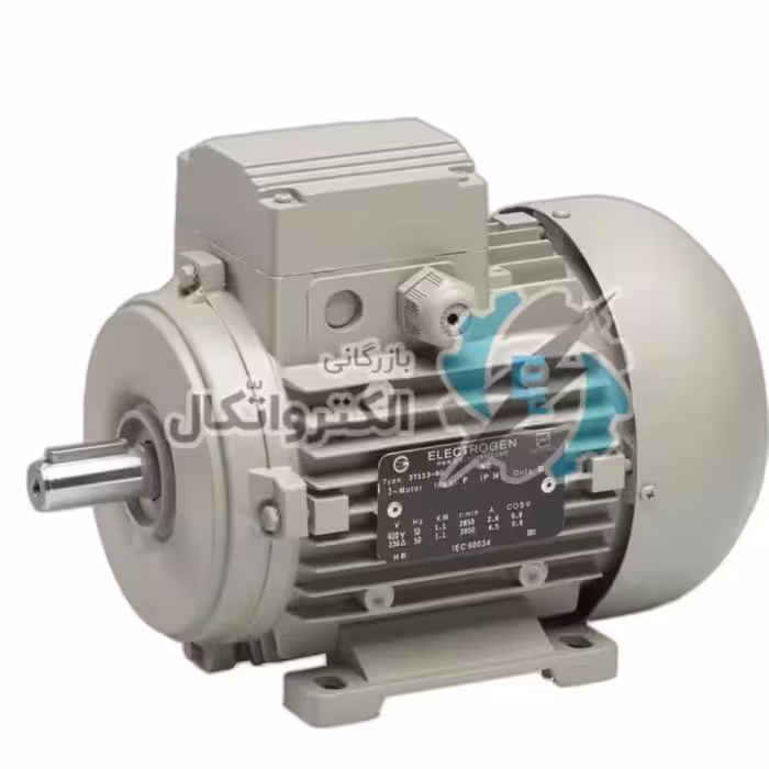 الکتروموتور سه فاز چدنی الکتروژن مدل 1000 دور 120hp B3-315fr