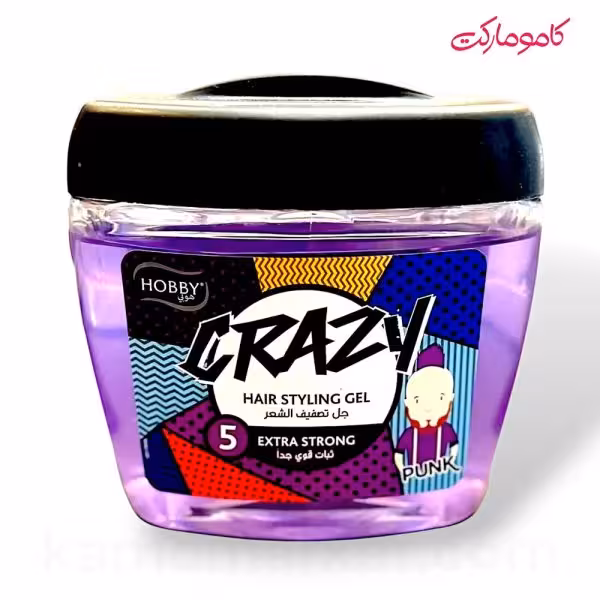 ژل مو هوبی Extra strength 700میل درجه سختی 5 از 5