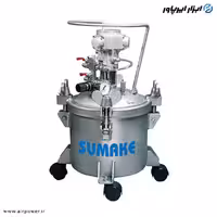 مخزن رنگ بادی سوماک استیل 10 لیتری مدل AT-10ASS