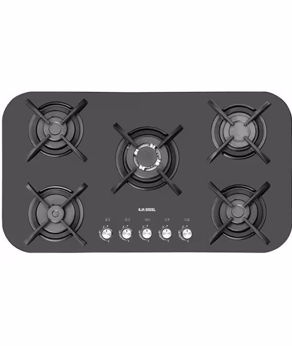 اجاق گاز شیشه ای G 523 ایلیا استیل