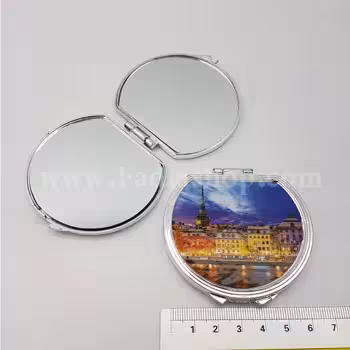 آینه نیم گرد طرح دار