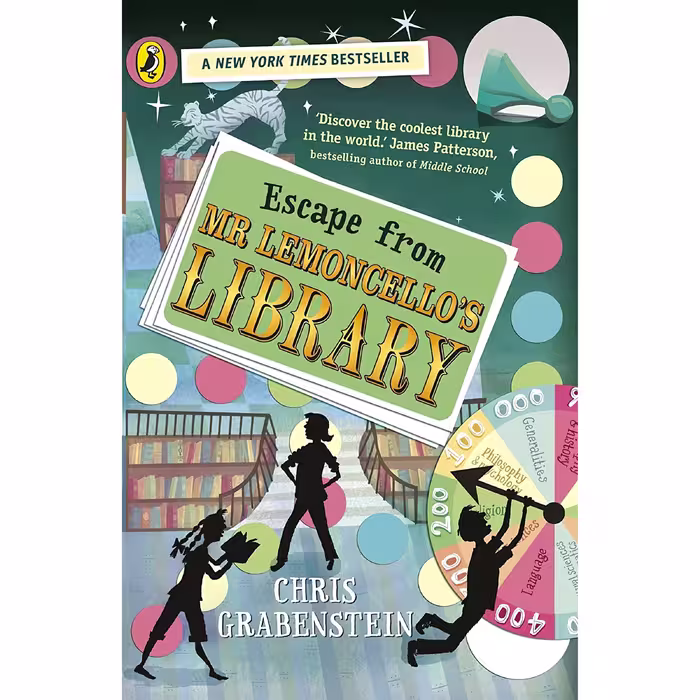 کتاب زبان اصلی Escape From Mr Lemoncellos Library اثر Chris Grabenstein