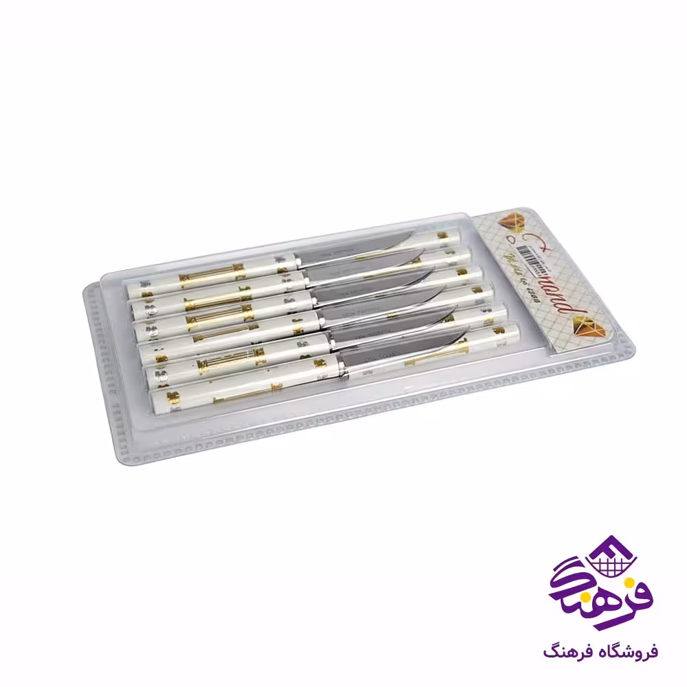 کاردميوه مدادي وکيوم 12عددي