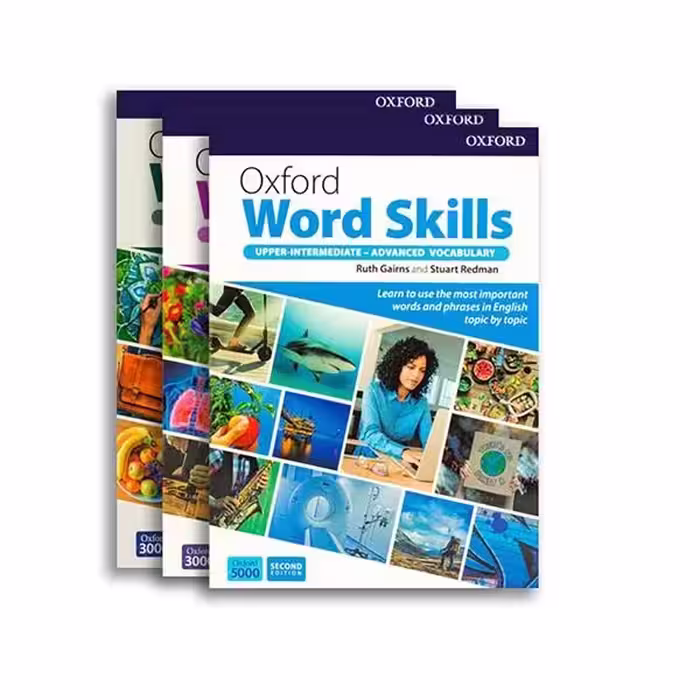 پک 3 جلدی آکسفورد ورد اسکیلز | کتاب انگلیسی Oxford Word Skills 2nd