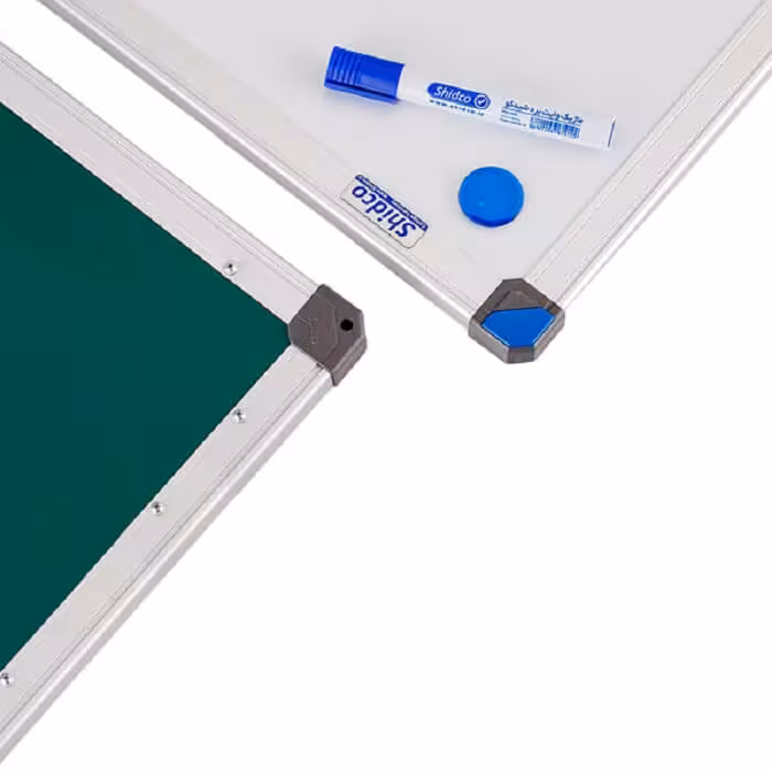 تخته وایت برد و گرین برد دورو سایز 60×40 شیدکو