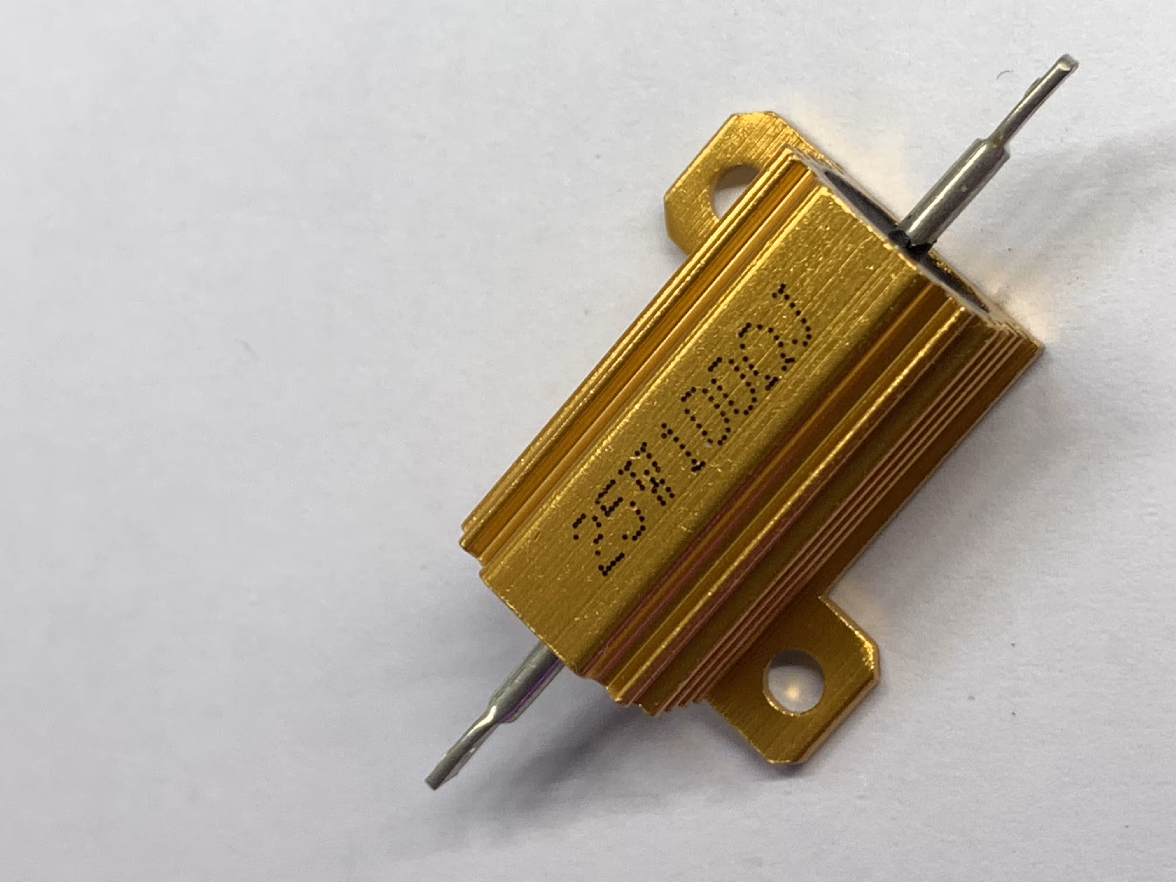 مقاومت فلزی 25 وات 100 اهم