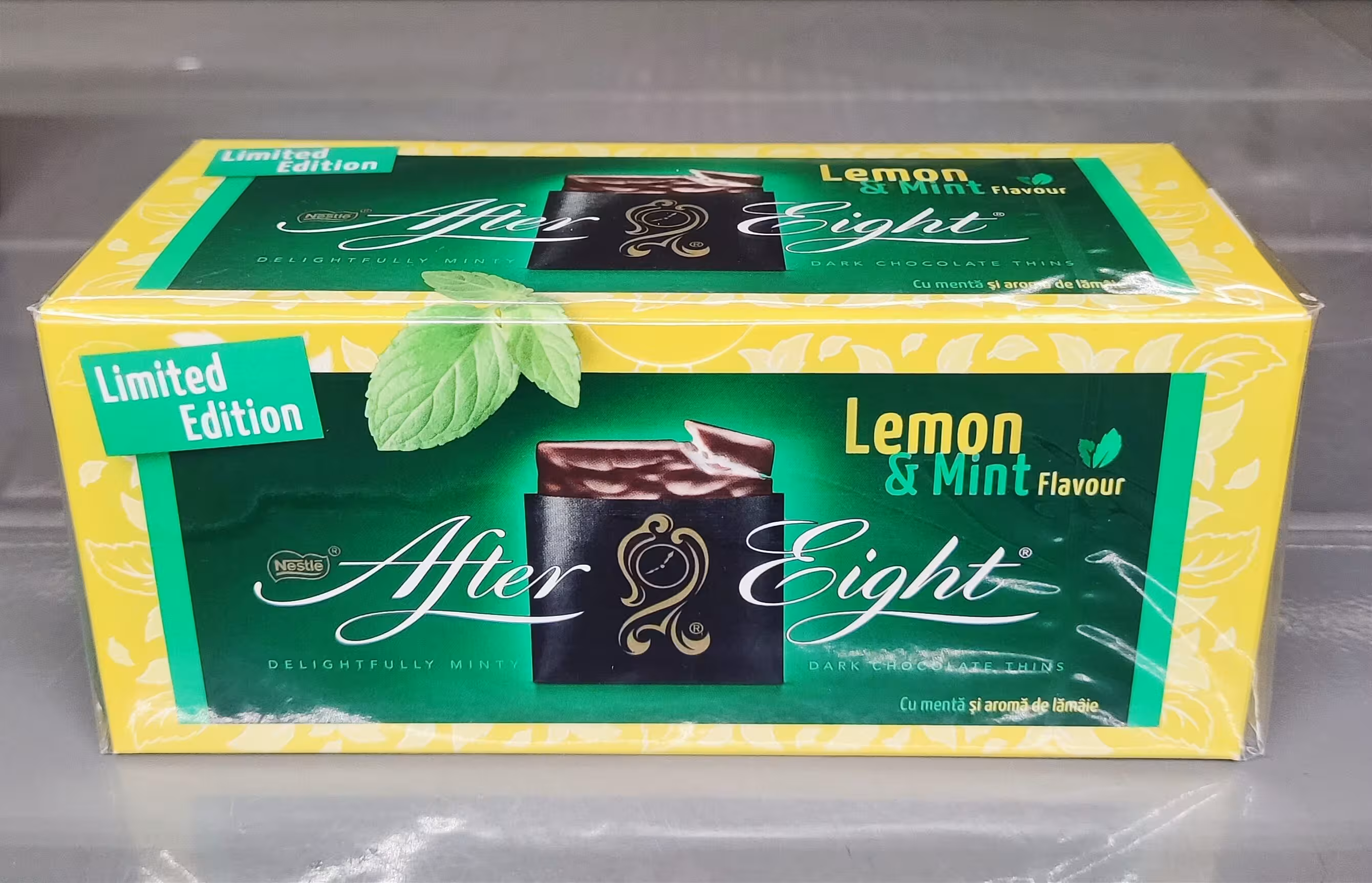 شکلات آلمانی افترایت لیمویی نعنایی 200 گرمی