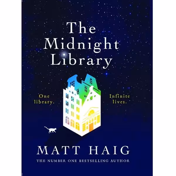 کتاب The Midnight Library اثر Matt Haig انتشارات وایکینگ کدm048