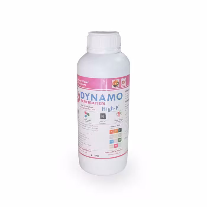 کود کامل NPK داینامو استرالیایی 8.23.30 یک لیتری با فسفر و پتاس بالا