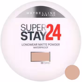 پودر مات کننده میبلین مدل Super Stay 24H شماره 30
