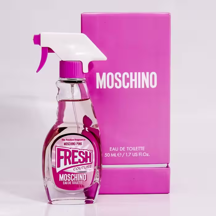 عطر و ادکلن زنانه موسچینو پینک فرش کوتور ادوتویلت MOSCHINO PINK FRESH COUTURE EDT FOR WOMEN