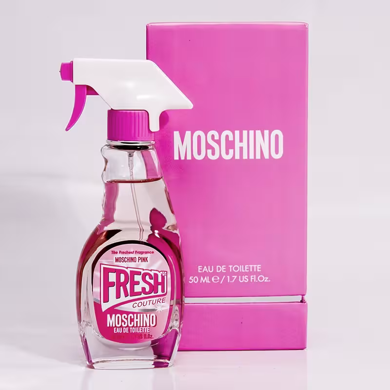 عطر و ادکلن زنانه موسچینو پینک فرش کوتور ادوتویلت MOSCHINO PINK FRESH COUTURE EDT FOR WOMEN