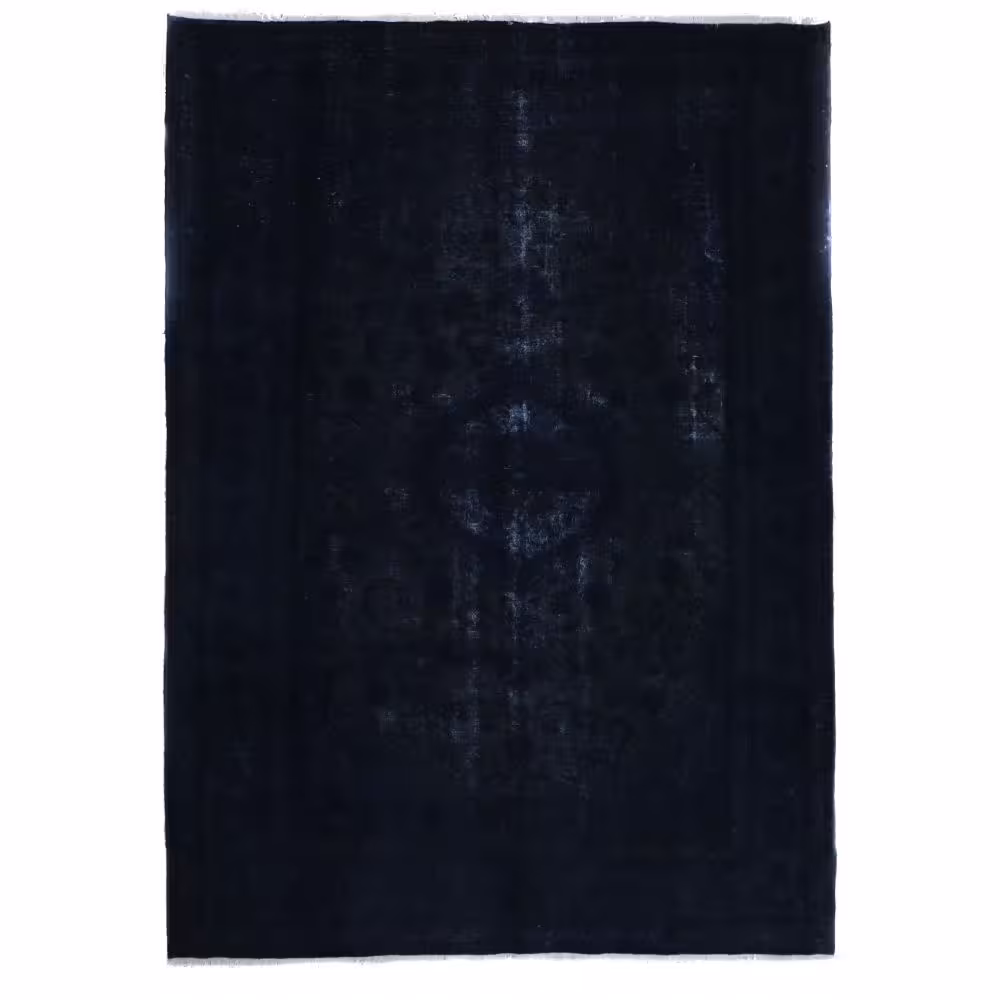 فرش وینتیج دستبافت رنگ شده هشت ونیم متری