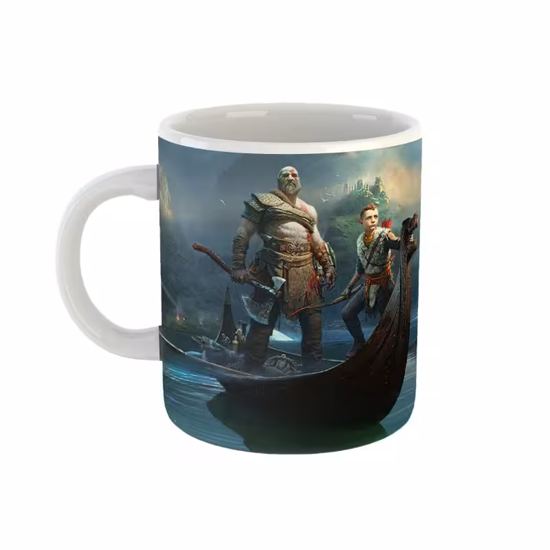 خرید ماگ-لیوان  بازی خدای جنگ  god of war کد 04