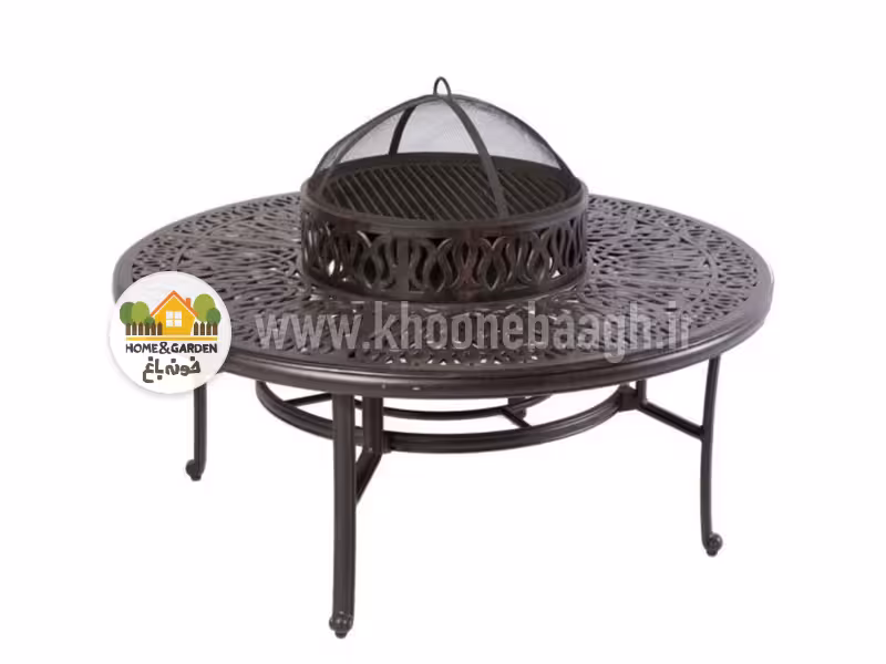 میز هیتردار مدل فلورا