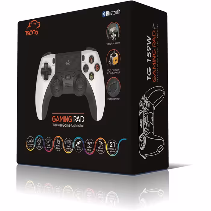 دسته بازی تک شوک بی سیم TSCO TG159W