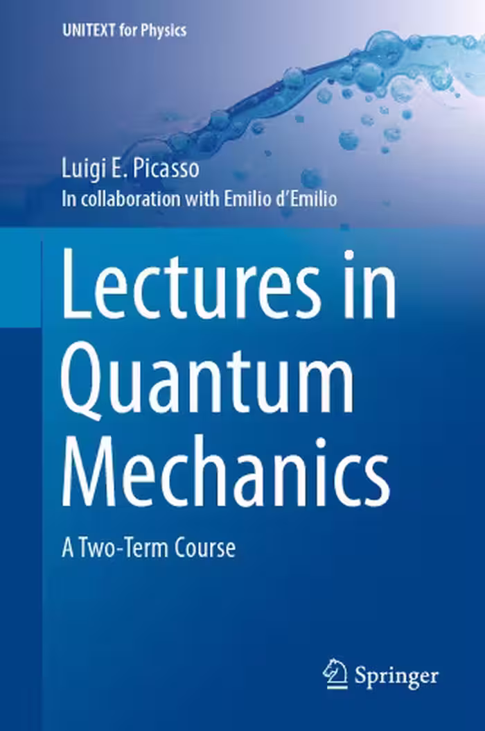 خرید و دانلود نسخه کامل کتاب Lectures in Quantum Mechanics: A Two-Term Course