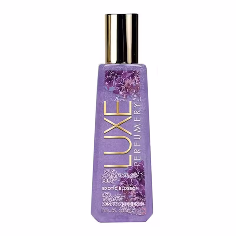 بادی اسپلش شیمر دار لوکس مدل EXOTIC BLOSSON