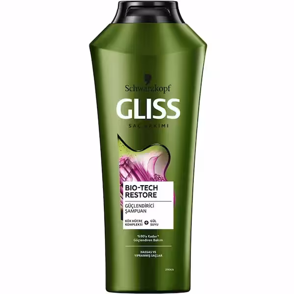 شامپو سر تقویت کننده گلیسGliss Biotech Restore 525ml