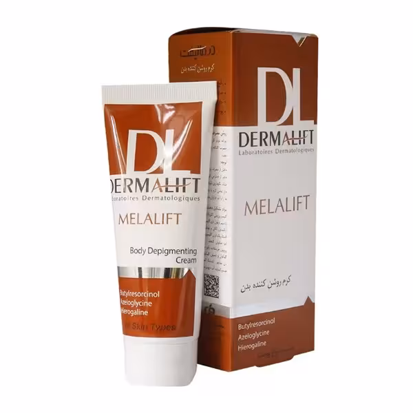 کرم روشن کننده بدن درمالیفت 40 میل