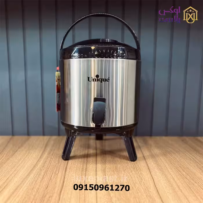 کلمن استیل 6 لیتری داخل استیل یونیک کد 7581