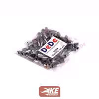 وایرشو تکی روکشدار سایز 2.5 طوسی E2508 بسته 100 عددی DeDe