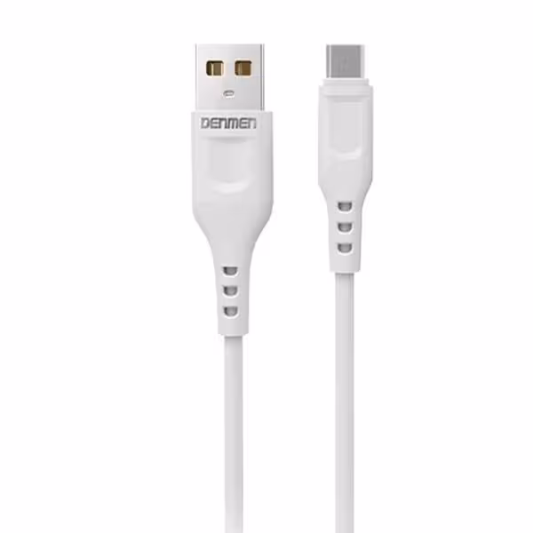 کابل تبدیل USB به microUSB دن‌من مدل D01V طول 1 متر
