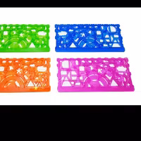 خط کش ژله ای شابلون دار