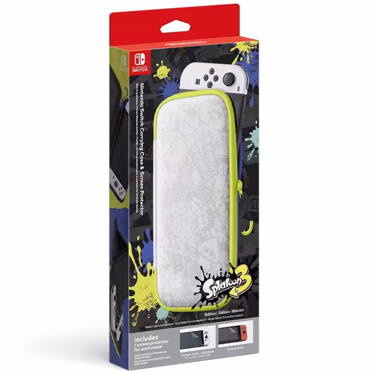 Nintendo Switch OLED Carrying Case – Splatoon 3 Edition