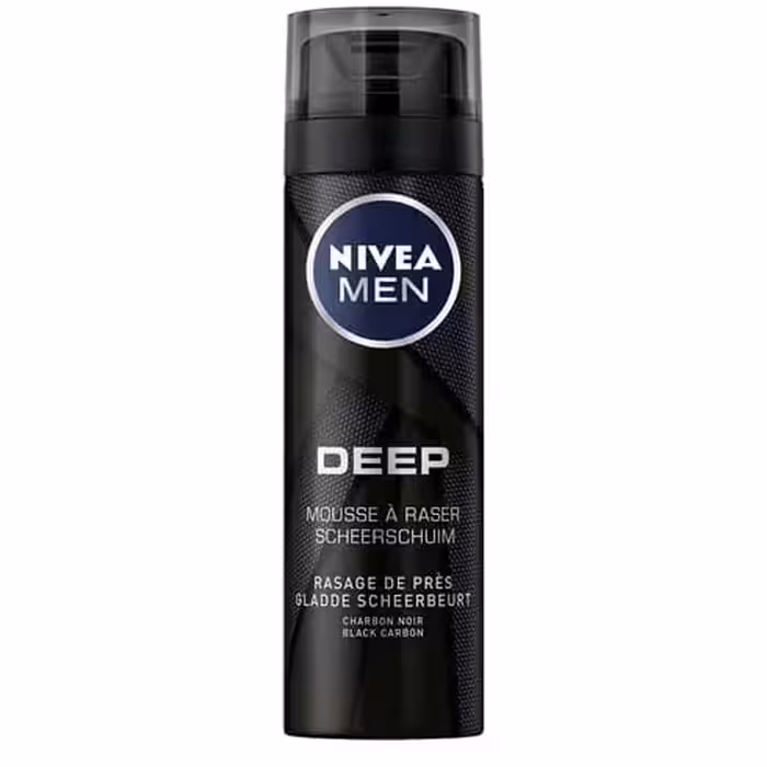فوم اصلاح نیوا Nivea مدل دیپ Deep حجم 200 میل