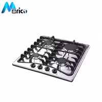 گاز رومیزی اخوان کد G77 چهار شعله استیل