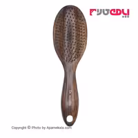 برس مو دکتر مورنینگ دانه پلاستیکی طرح چوب