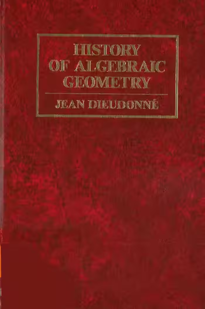 خرید و دانلود نسخه کامل کتاب History of Algebraic Geometry