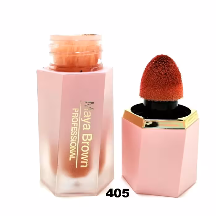 رژگونه مایع مایابراون کد Maya Brown 405