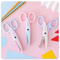 قیچی دالبر فانتزی طرح دار