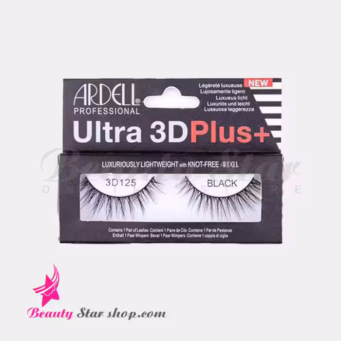 مژه مصنوعی الترا پلاس سه بعدی مو طبیعی آردل مدل 125