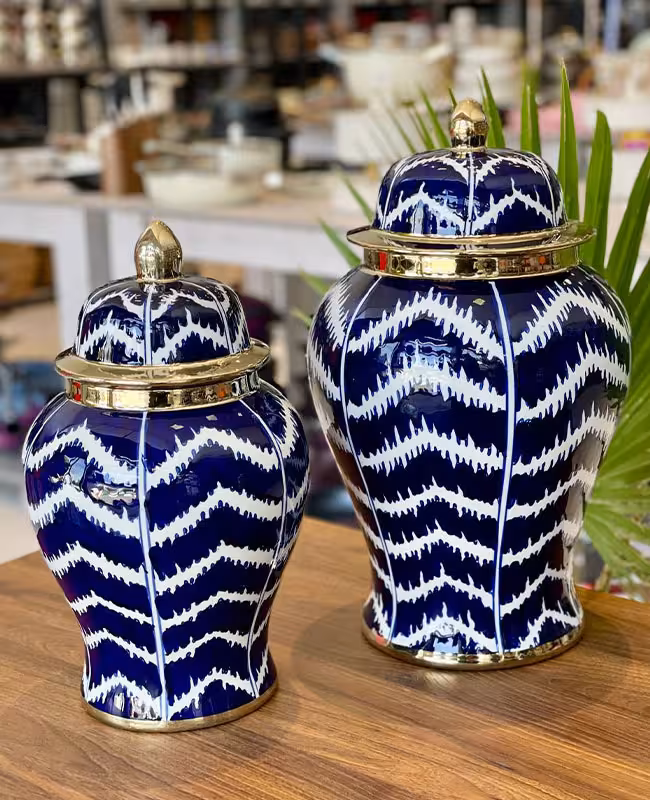 جینجر دکوری طرح زیگزاگی وارداتی