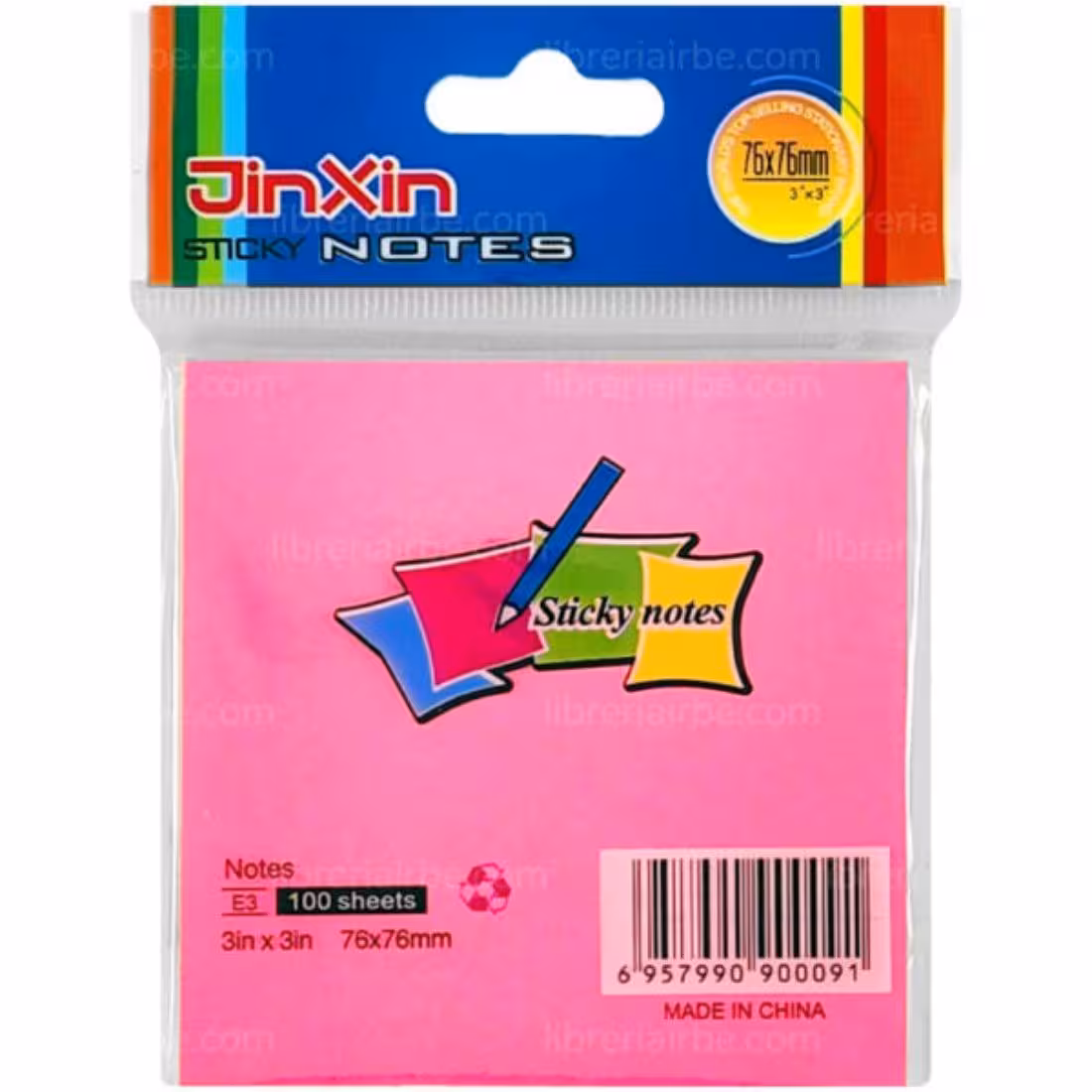 بسته یادداشت پشت چسب دار 76*76